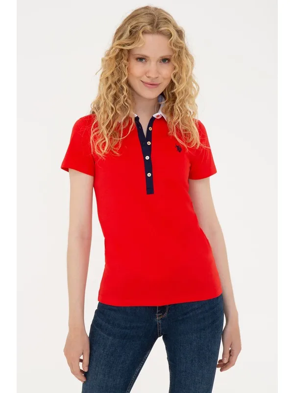 

Red T-Shirt Basic 50239598-Vr097 T Shirt Y2K Top Nostalgic Summer Women T-Shirt Anime Bluz