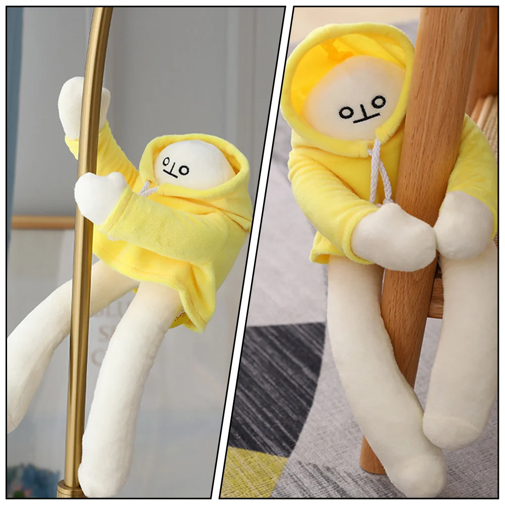 

Banana Stuffed Toy Decompression Pearlescent Plush Man Pp Cotton