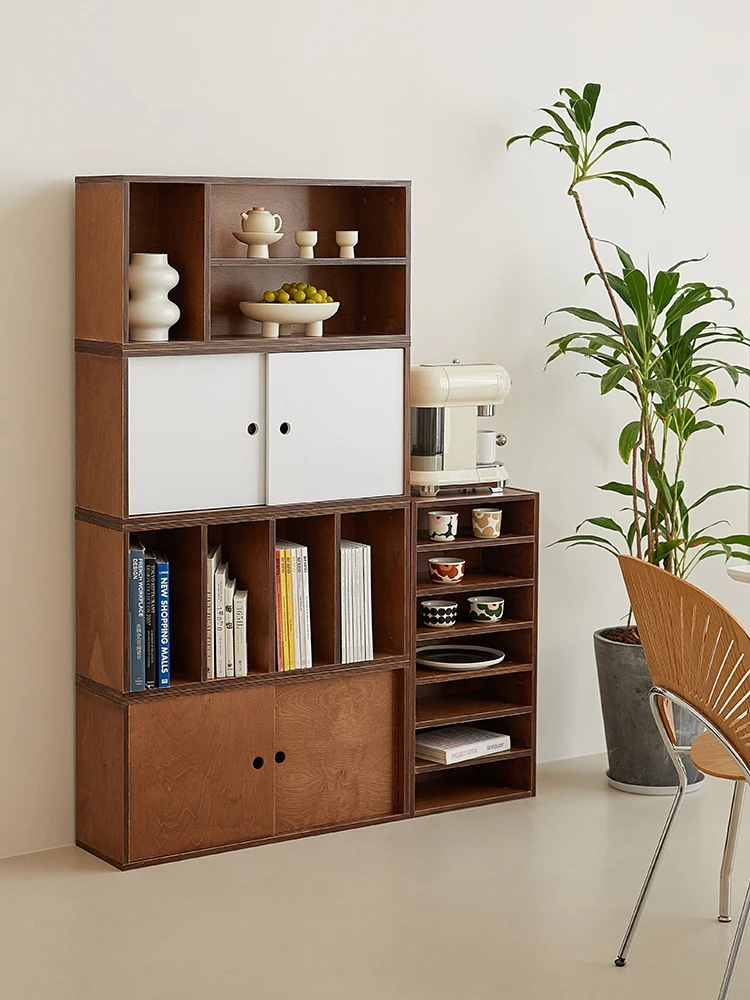 

Шкаф для хранения в среднем старинном стиле, модульный шкаф, корейский ТВ-шкаф INS, шкаф для хранения, шкаф-книжка