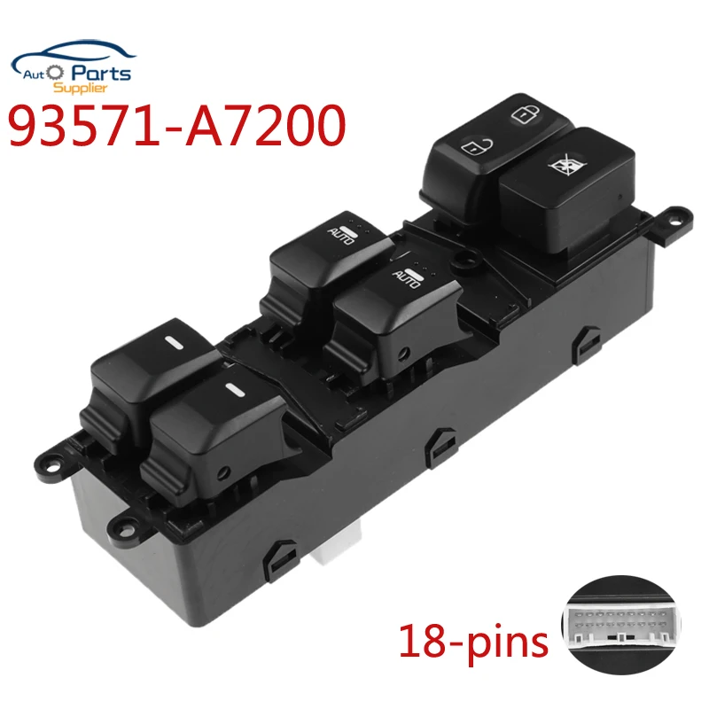 

New 93571-A7200 Auto Power Window Switch For Kia Forte 2014 2015 2016 2017 2018 93571A7200