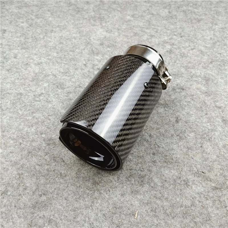 1 шт. M LOGO Performance M2 M3 M4 M5 M6 Glos Carbon + черная глянцевая насадка из нержавеющей стали для