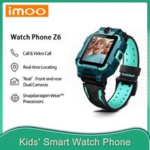 imoo Watch Phone Z6, 4G Kids Smart Watch Phone with Dual Camera,  Video Phone Call, Kids GPS Tracker with Real-time Locating