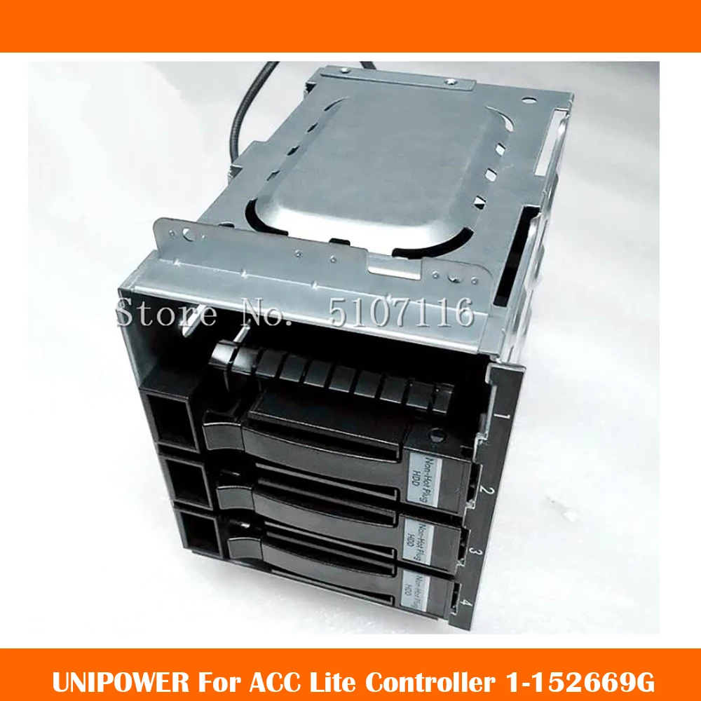​Original For HP ML110G7 Server 4-Bay 3.5-Inch SATA Hard Drive Cage / Backplane 637214-001  Fast Shipment.