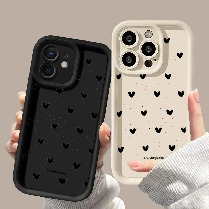 Фото Минималистичный матовый чехол Love Heat для Xiaomi 15T Pro 14T POCO X7 X3 X5 X6 F5 F3 X5 F7 M7 M3 M6 Pro F8 15 Ultra 5G, силиконовый чехол №5