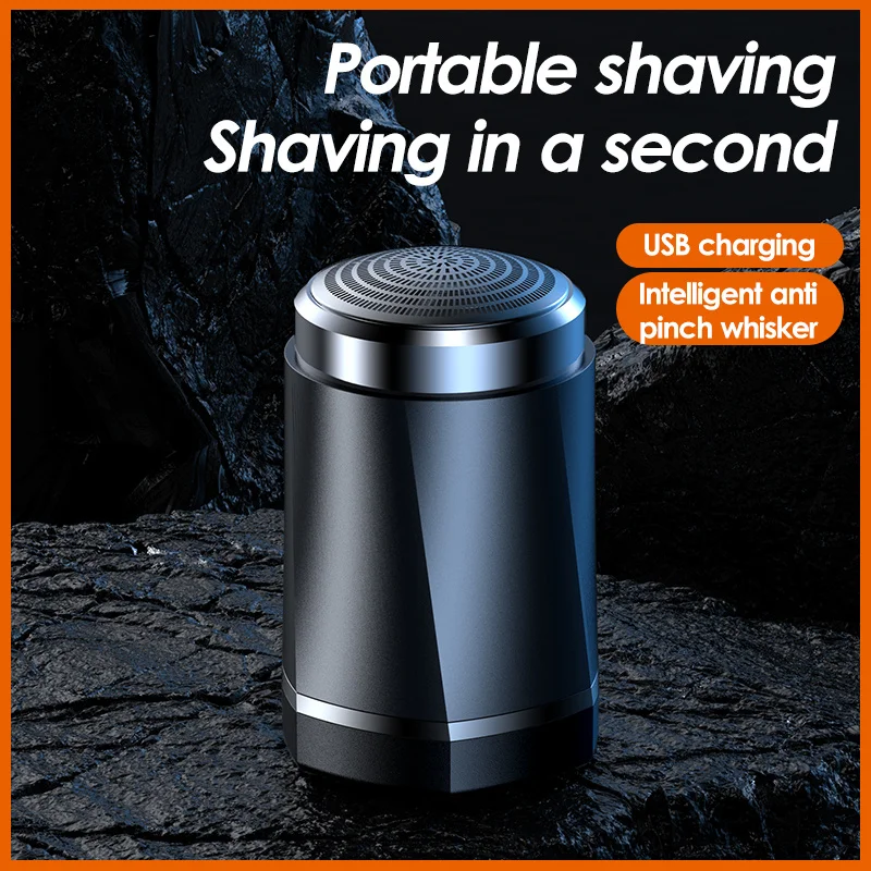 

Portable Razor Portable Electric Shaver 70g Wet And Dry Razor Health Care Clover Head Razor Three-leaf Grinding Head Shaver