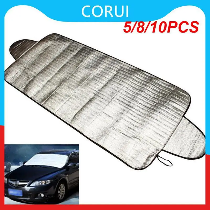 

5/8/10PCS Aluminum Foil And Sponge Multifunctional Car Sunscreen Cover Portable Auto Protector Practical Insulated Universal