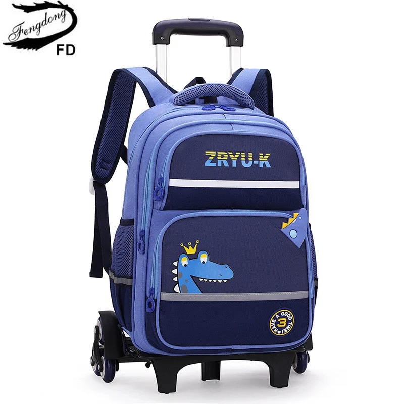 

middle school bag with wheels student rolling school backpack stair climbing wheeled school bags for boys large bookbag