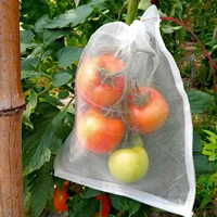 100pcs tomato garden mesh bags vegetable protection bags agricultural orchard pest control anti bird netting fruit bags