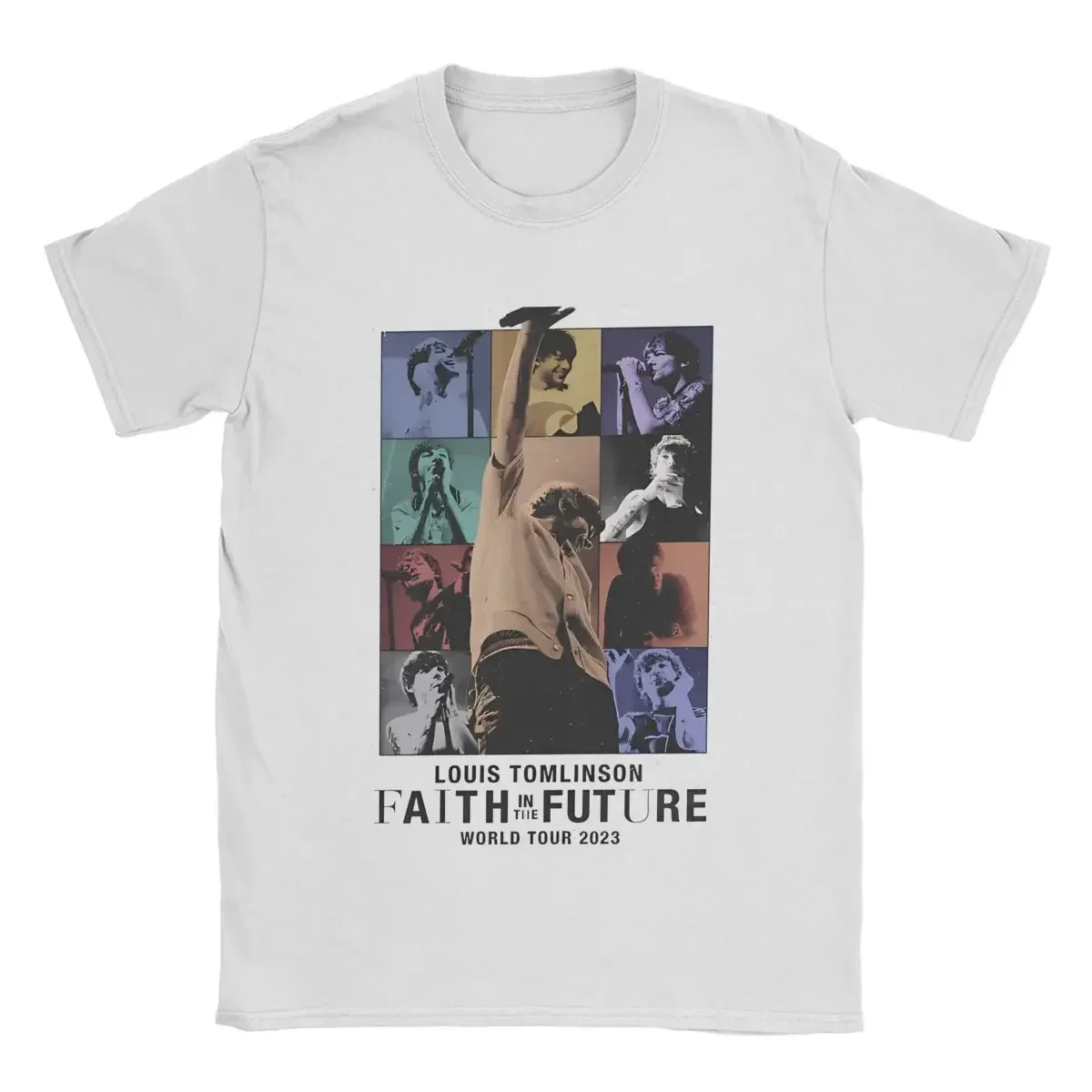 Оригинальная одежда Винтажная Футболка Louis tomlineras Sons Tour для мужчин и женщин