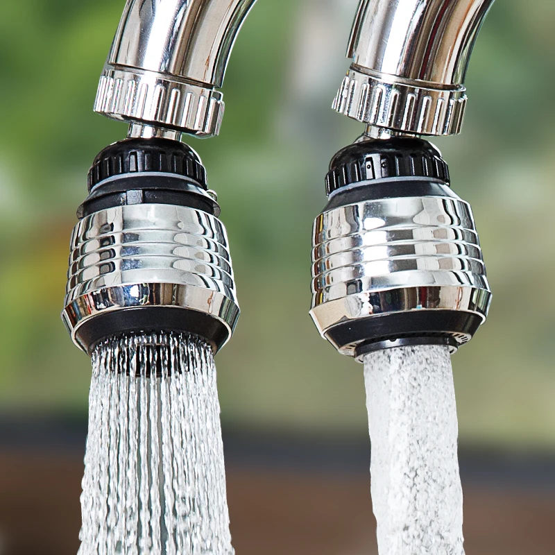 

1pc 360 Degree Swivel Kitchen Faucet Aerator Adjustable Dual Mode Sprayer Filter Diffuser Water Saving Nozzle Faucet Connector