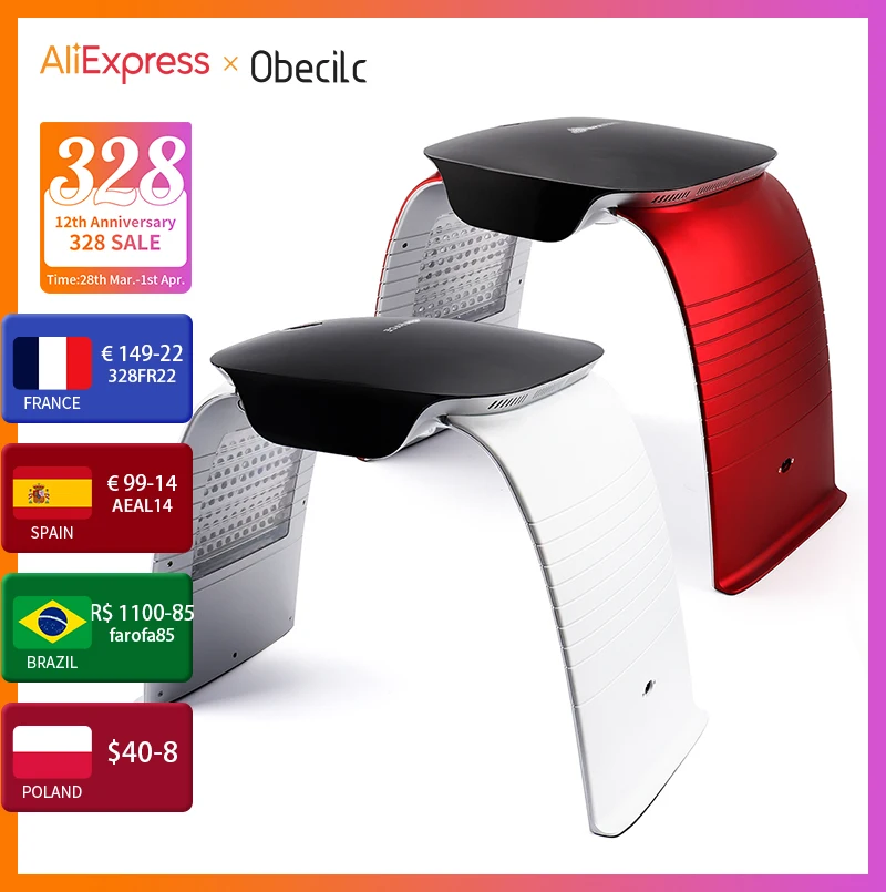 

8 Colors LED Facial Body Mask PDT Light Therapy Skin Rejuvention Beauty Facial Device With Nano Spray Hot Cold Compress Massage