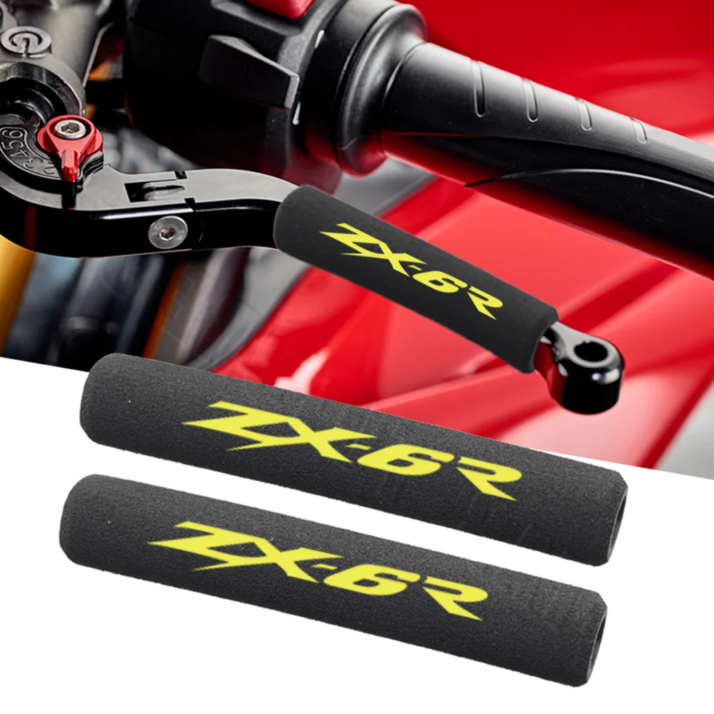 ​ Для ZX-6R ZX-10R 2021 2022 2023 2024 2 шт. чехол для тормозной ручки мотоцикла
