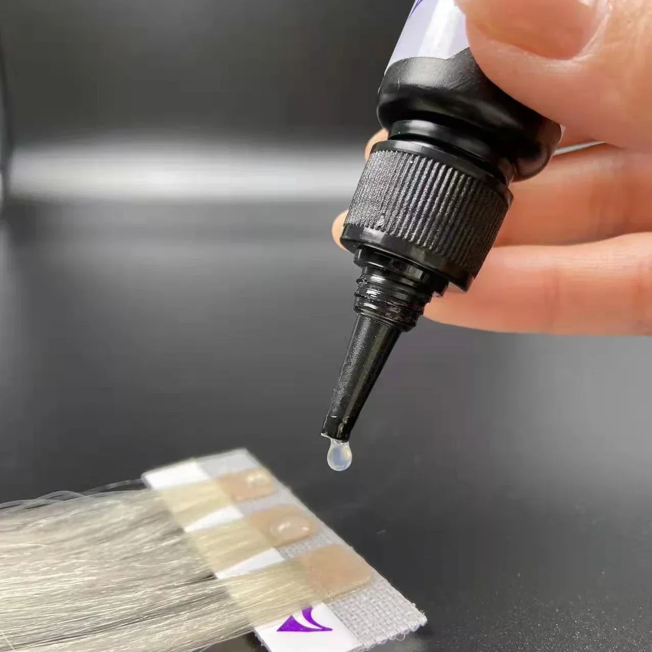 Herramientas adhesivo Invisible V pegamento de extention в виде Cabello ligero Dua para sistema luz juego gran oferta