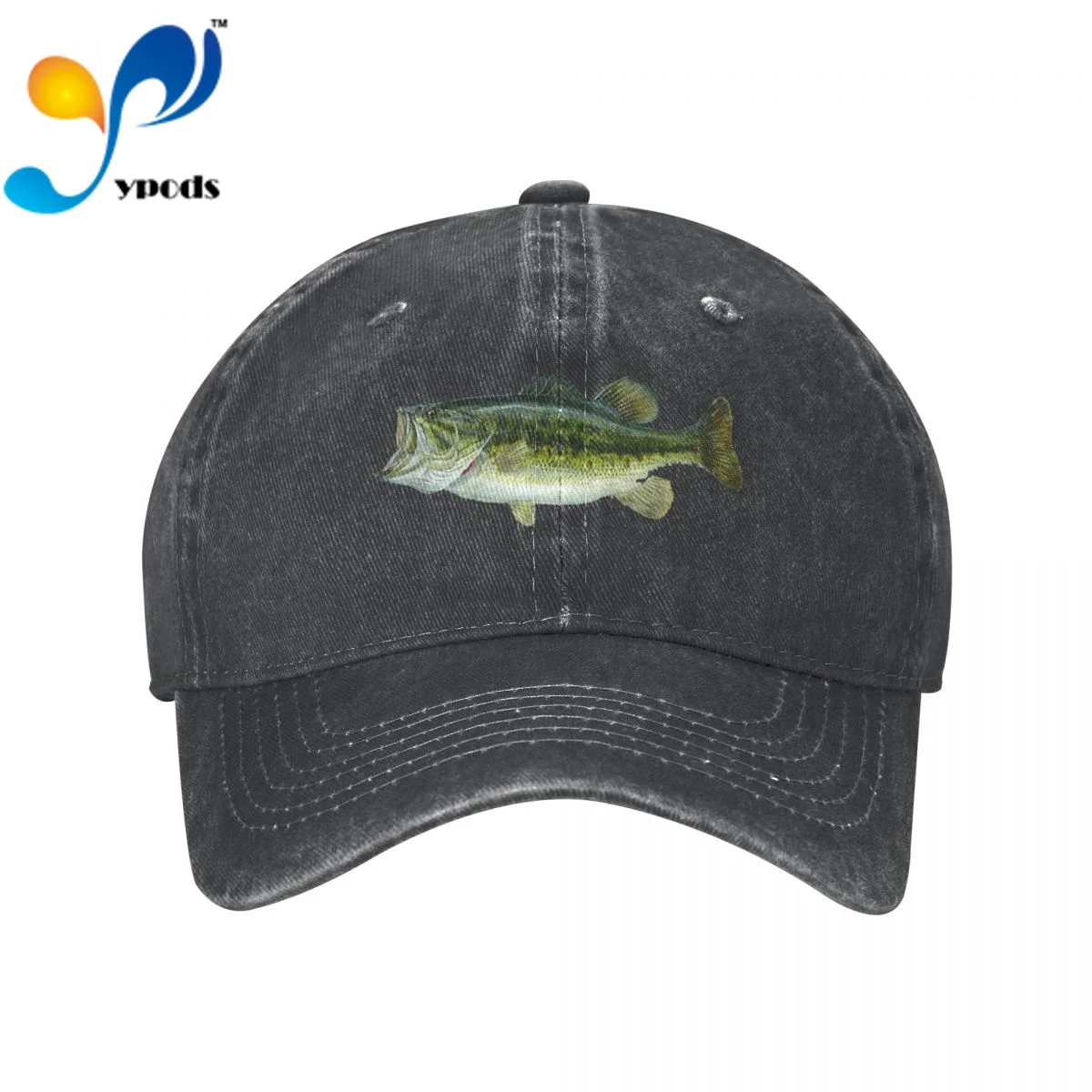 

Large Mouth Bass Unisex Baseball Cap Men Women Snapback Hat Dad Hat Summer Sun Cap for Men and Women Hats
