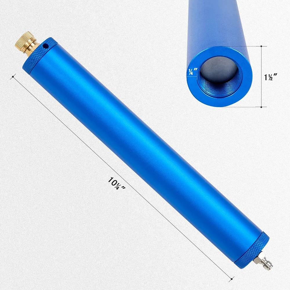 

High Pressure PCP Air Oil Filter Water Separator Compressor Cylinder 30 Mpa 8mm Quick Adapter 18.9 In Hose Length Oil-Water Sepa