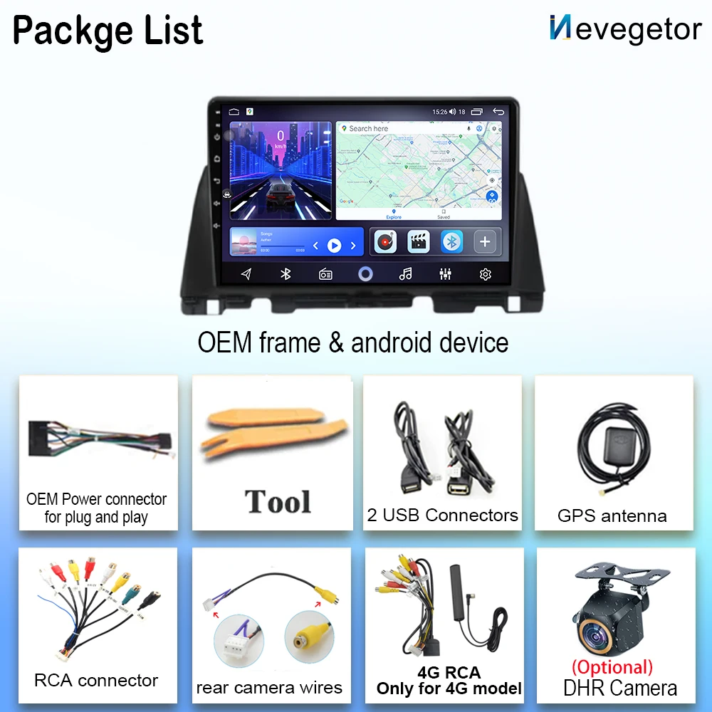 Android 14 Carplay авто радио для KIA Optima K5 2016 2017 2018 авторадио мультимедийный стерео