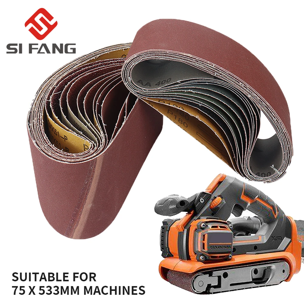 

5 шт. Шлифовальные ленты SI FANG 75x533 мм