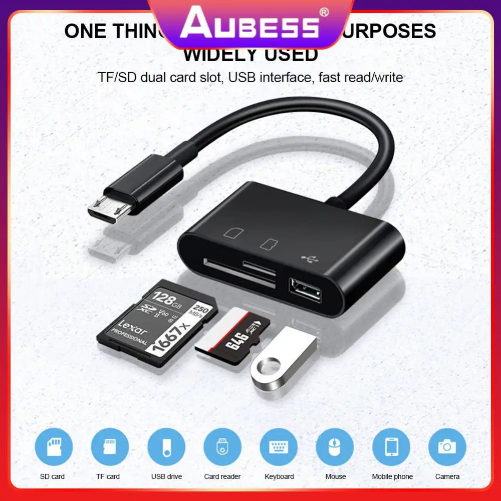 

Tf Memory Card Reader Portable Convenient Usb-c Memory Card Otg Adapter Usb Type C Cardreader Android Type-c Adapter