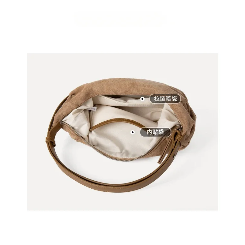 Нишевые дизайнерские женские сумки-тоут из искусственной замши на молнии