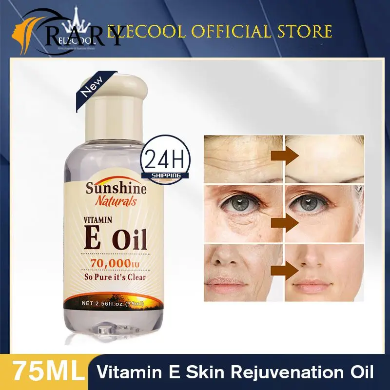 

Vitamin E Oil Pure 100% Pure Natural Organic Aromatherapy Massage Base Carrier Skin Beauty New Organic Moisturizing Anti-Wrinkle
