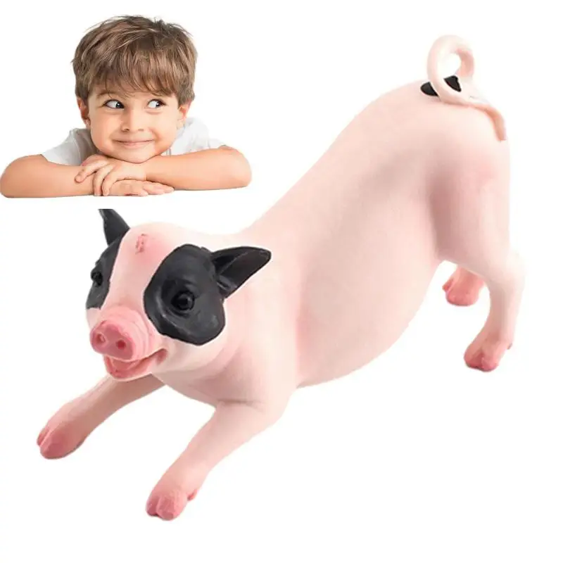

Pig Figurines Realistic Farm Pig Figure Model Figurine Toy Safe And Exquisite Farm Animal FigurinesFor Early Education Party Hom