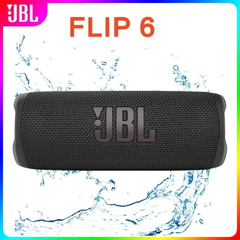 

Original JBL Flip 6 Bluetooth Speaker FLIP6 Portable IPX7 Waterproof Outdoor Stereo Bass Music Track Speaker Independent Tweeter