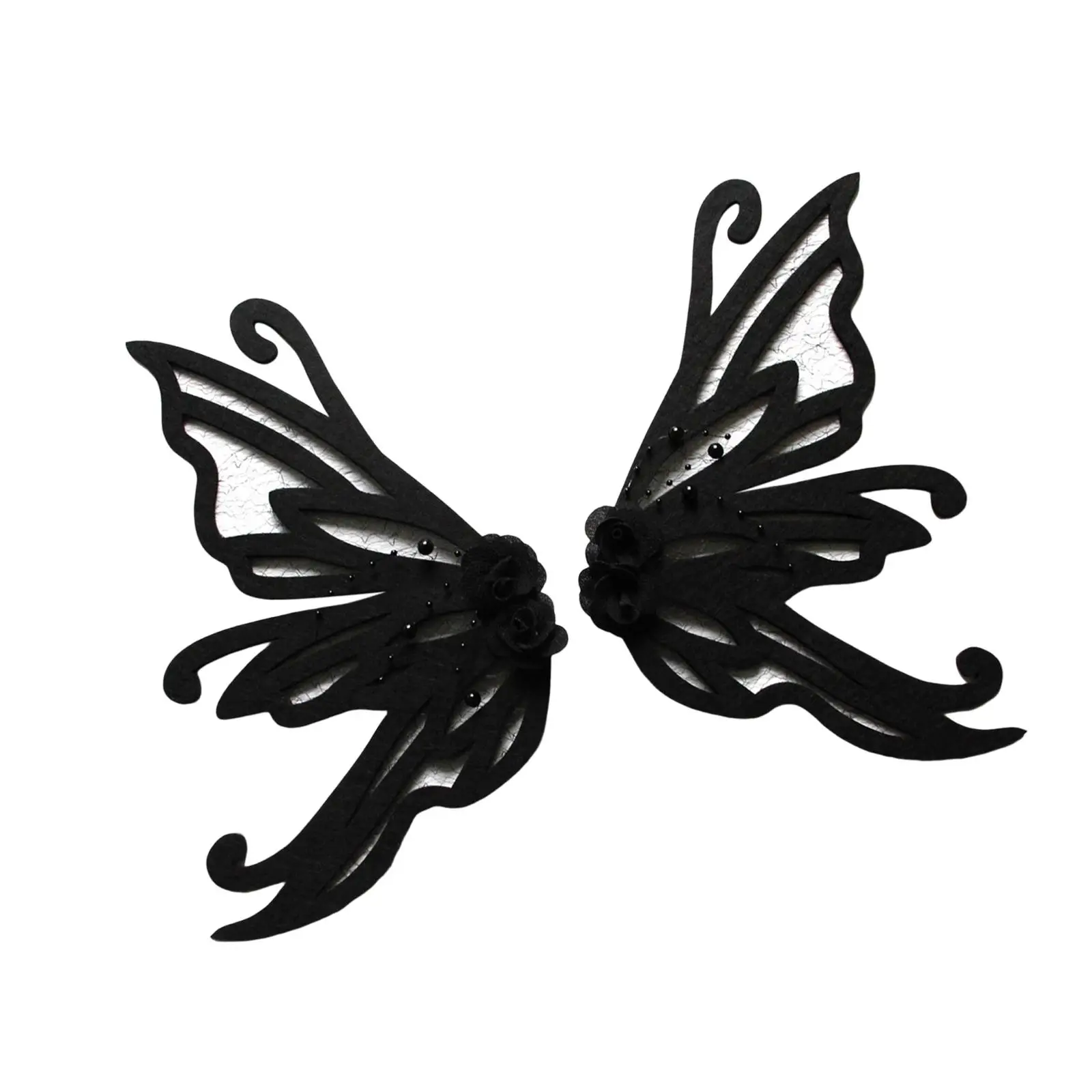 

Women Gothic Butterfly Hair Clips Tiaras Alligator Clips Headwear Hair Pins for Girls Lady Thick Hairs Styling Makeup Birthday