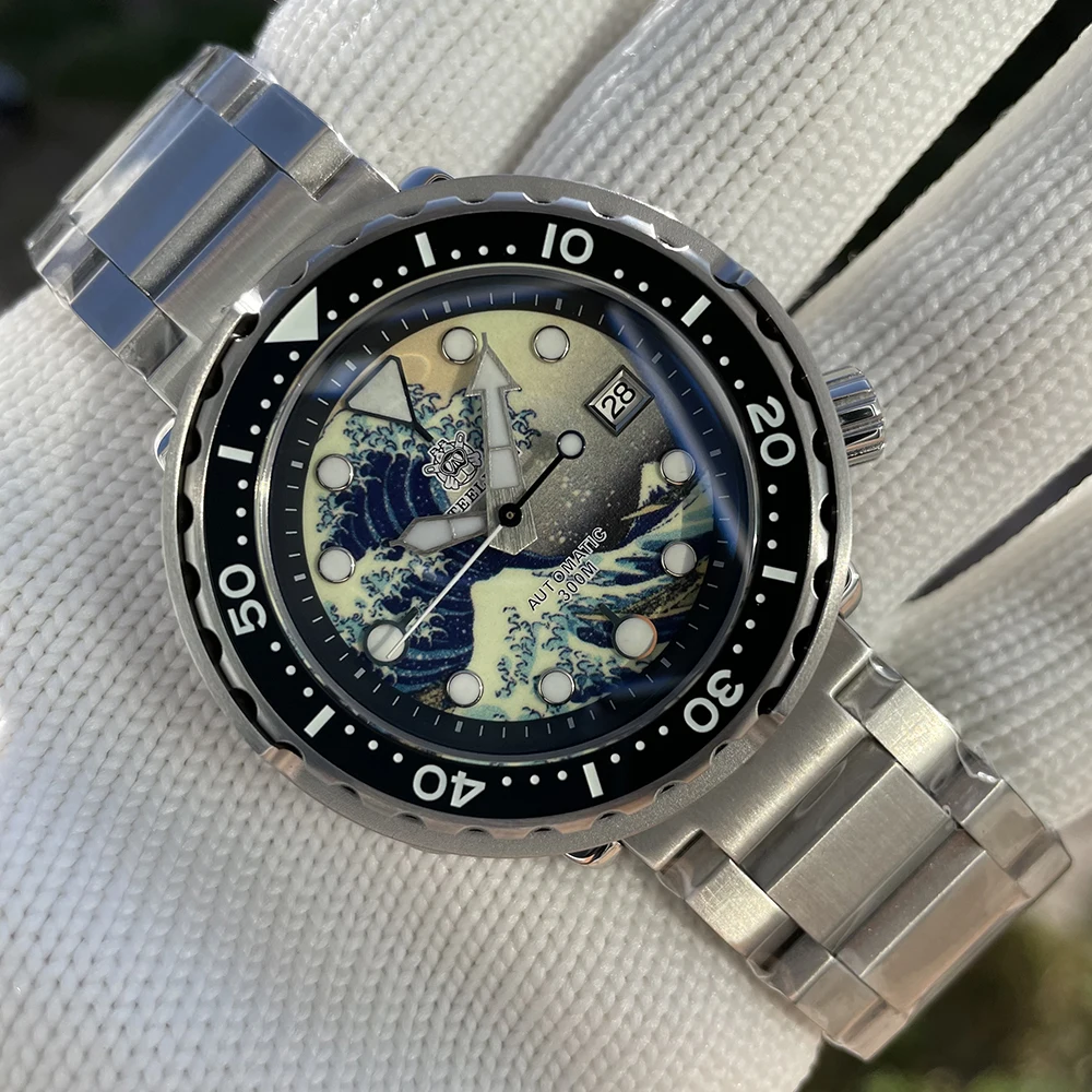 

Часы STEELDIVE Tuna NH35 Мужские механические с сапфировым стеклом, 300 м
