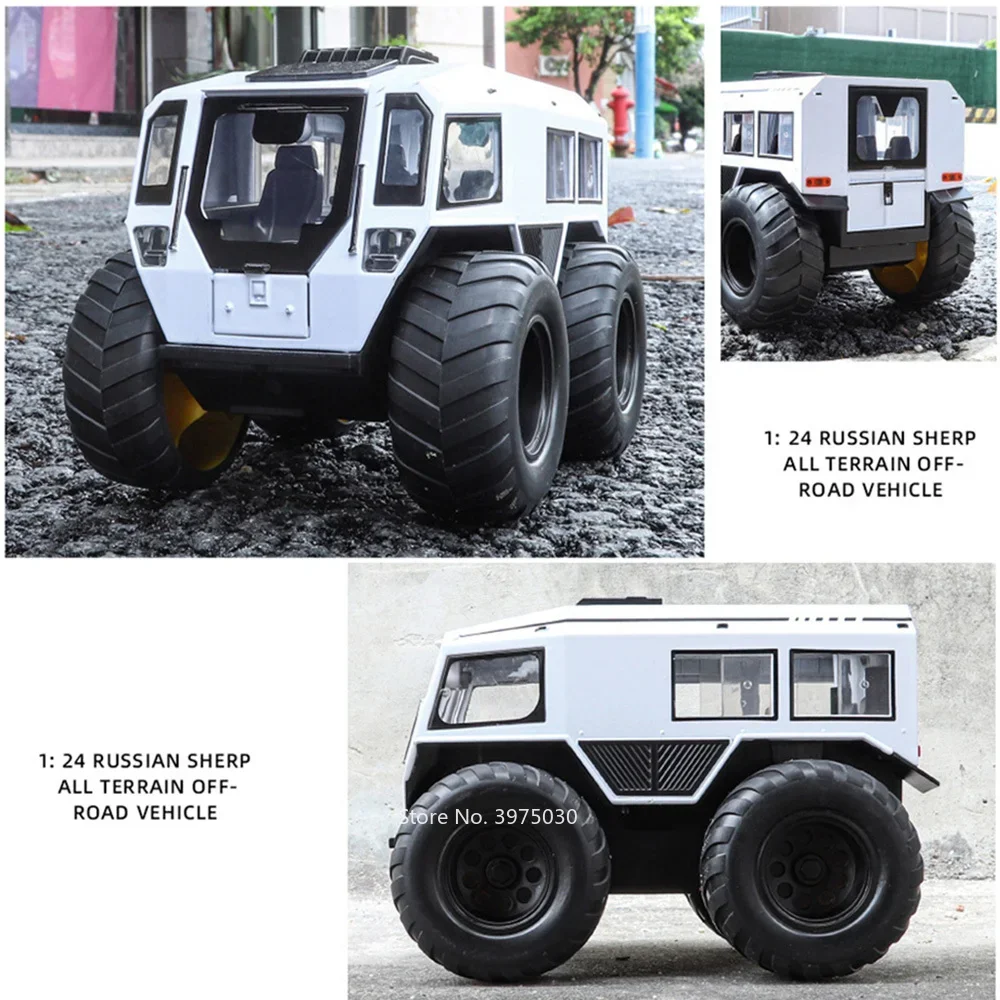 Модель 1/24 года вездеходы России SHERP игрушки модели автомобилей из сплава колеса