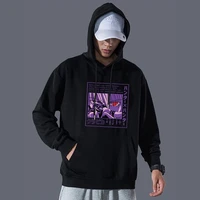anime hoodies hunter x hunter kurapika eye print men unisex streetwear punk harajuku hooded sweatshirts for women