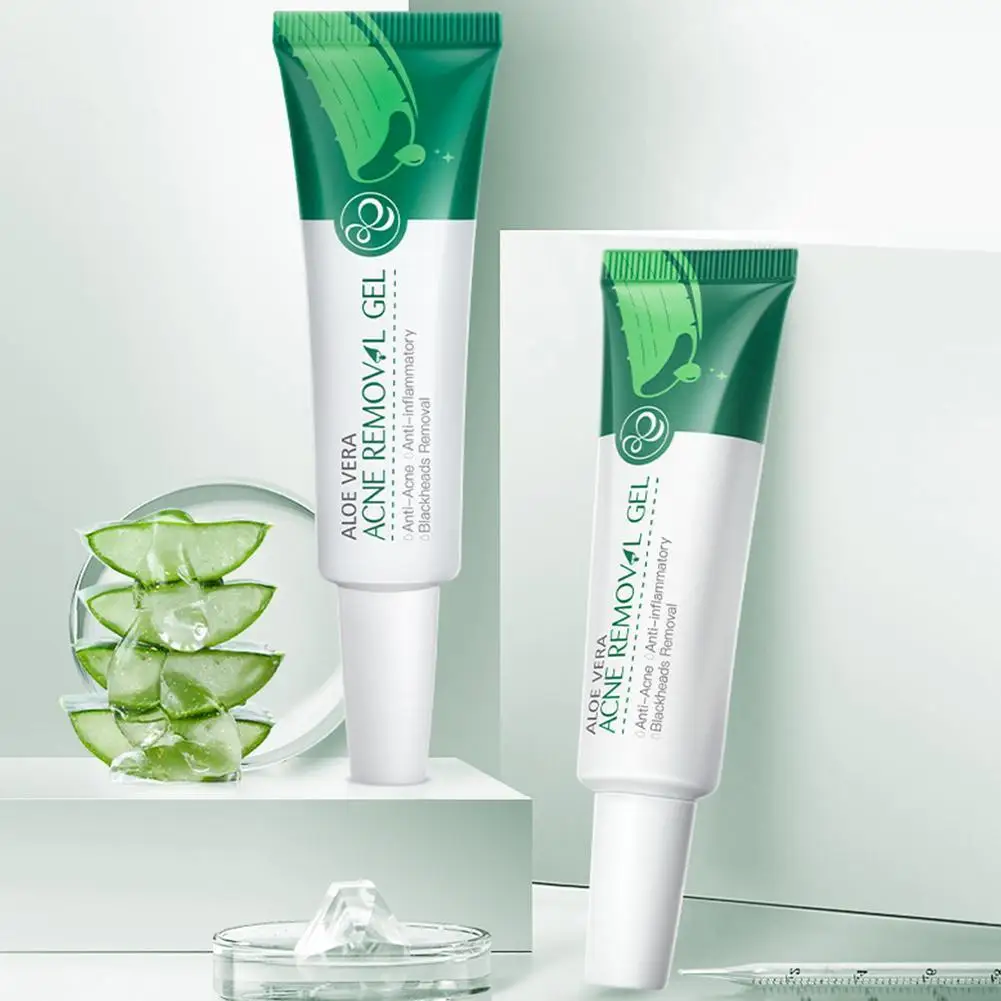 

Эффективный крем для удаления акне с алоэ и прыщей, 20 мл