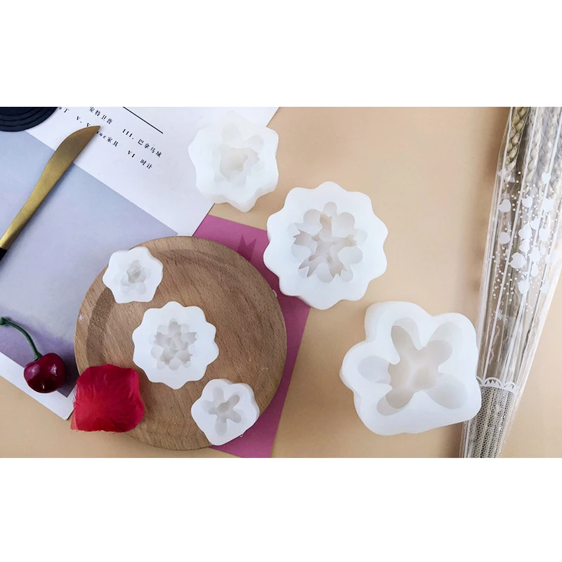 Силиконовая форма для растений-суккулентов кактусов свечей ароматического