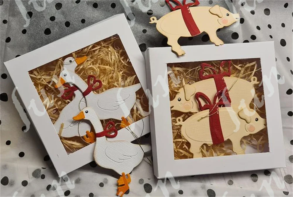 Мам рождественское Платье Ремесло металлические Вырубные штампы форма для