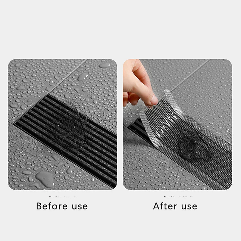 

Фильтр дренажа для душа, фильтр для раковины, сетчатый одноразовый, с защитой от блокировки, для ванны, душа