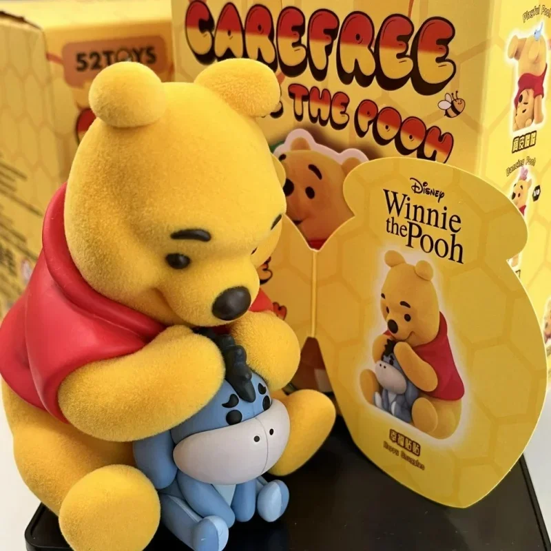 Подлинная серия Disney Carefree Pooh Bear'S Happy Everyday слепая коробка милая коллекция