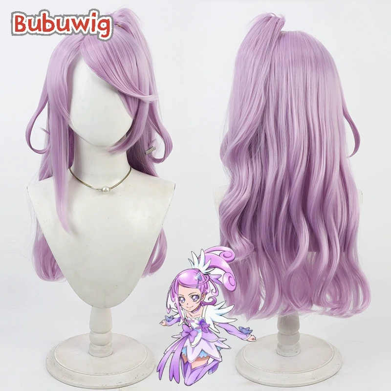 Bubuwig парик Kenzaki Makoto светло-фиолетовый 60 см