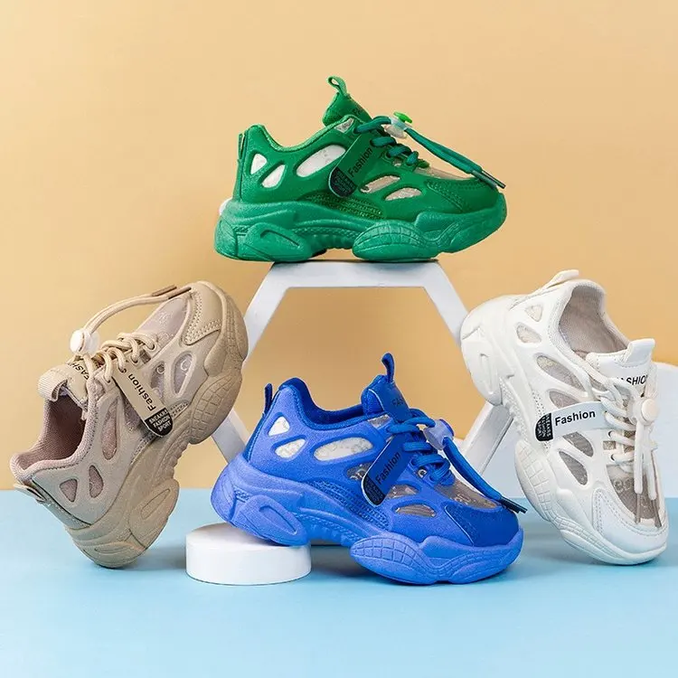 

Детская обувь, Осенняя обувь для малышей для мальчиков и девочек, дышащие сетчатые маленькие зимние детские повседневные кроссовки, нескол...