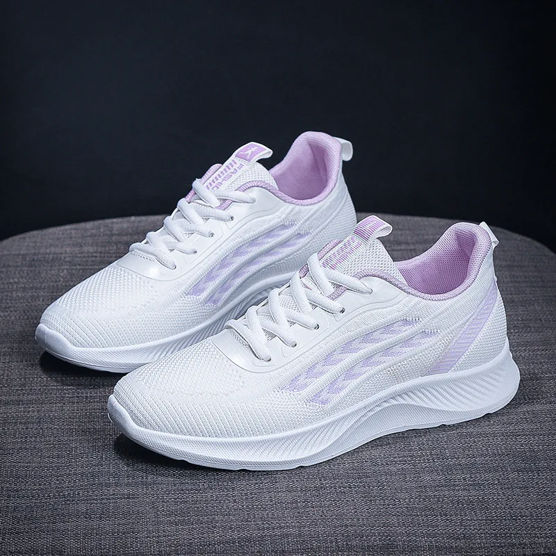 Women's Shoes 2023 Spring/Summer New Popular Casual Soft Sole Lightweight Anti slip Mom's Travel Shoes Breathable Sports Shoes