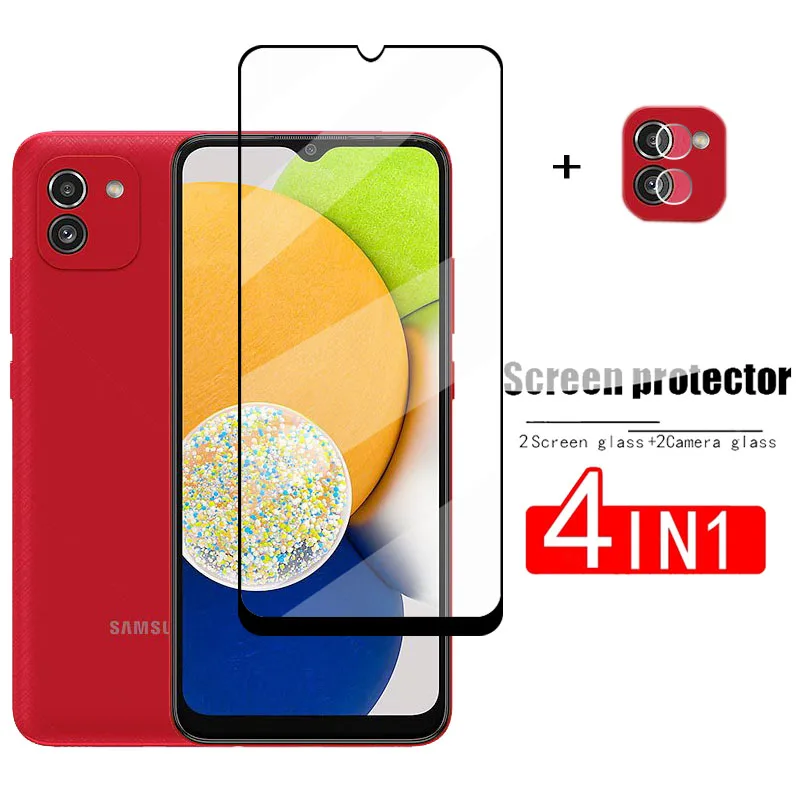 

Защитное стекло для Samsung Galaxy A03, закаленное, полноэкранное