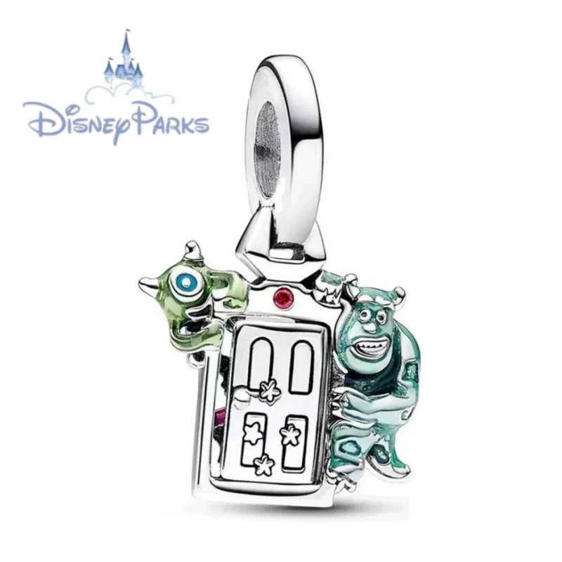 klasyczna bransoletka Pandora Księżniczka Disney Michimini z zawieszką Oryginalna miedziana cyrkonia w kształcie serca Biżute...