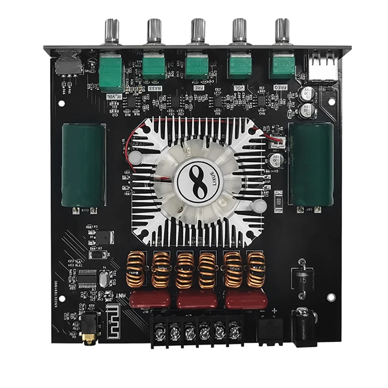 ZK-HT21 Модуль цифрового усилителя мощности Bluetooth 2 1-канальный TDA7498E