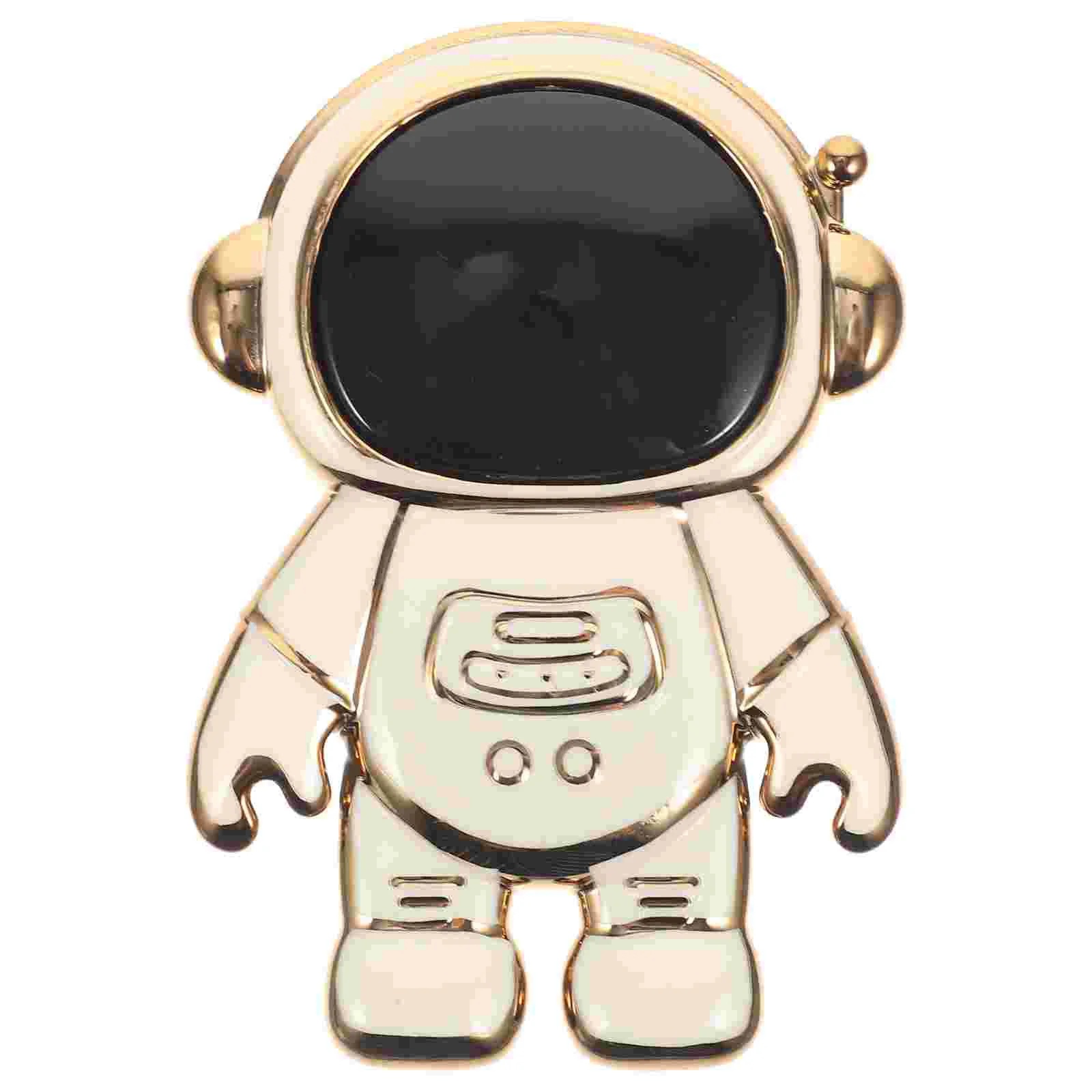 

Holder Astronaut Stand Decor Desktop Bracket Cellphone Desk Folding Ring Ornament Mini Mobile Cell Acrylicgoldthick Wireless