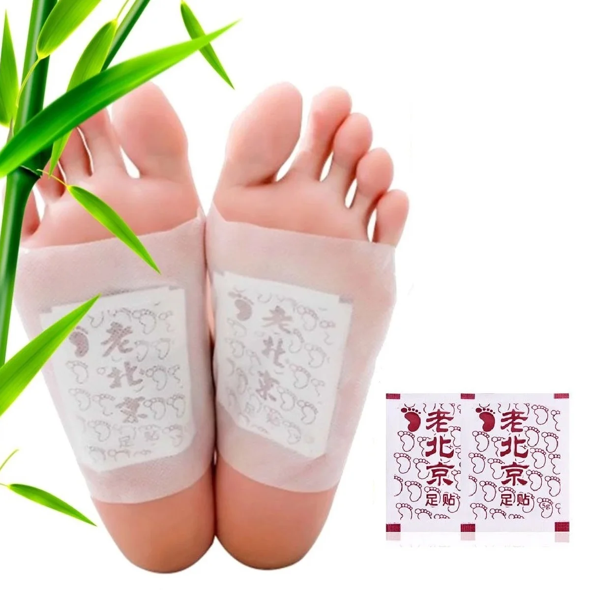 

100-300 Pcs Detox Foot Patches Stickers Bamboo Vinegar Organic Herbal Cleansing Pads Slimming Weight Loss Body Health Care