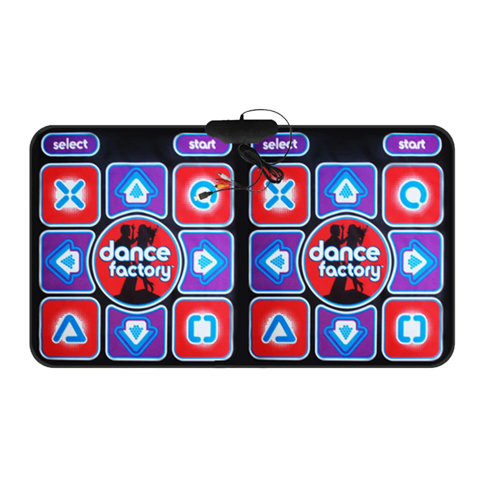 

1Pcs Gift HD Running Blanket Kids Toy yoga mat for dance TV PVC Massage Learning Double Dance Mat Computer 3D Indoor Home