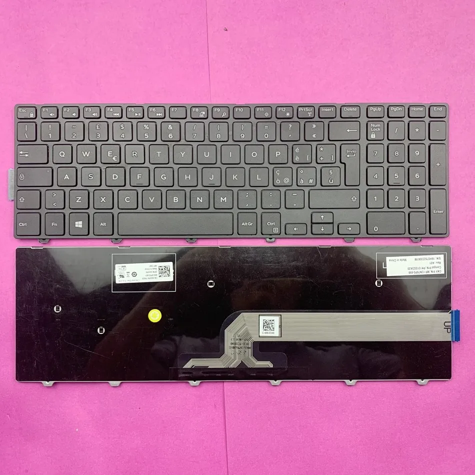 

Italian Laptop keyboard For Dell Inspiron 15-3000 Series 5000 15-3541 15-3542 3543 5542 3550 5545 5547 15-5547 15-5545 IT Layout