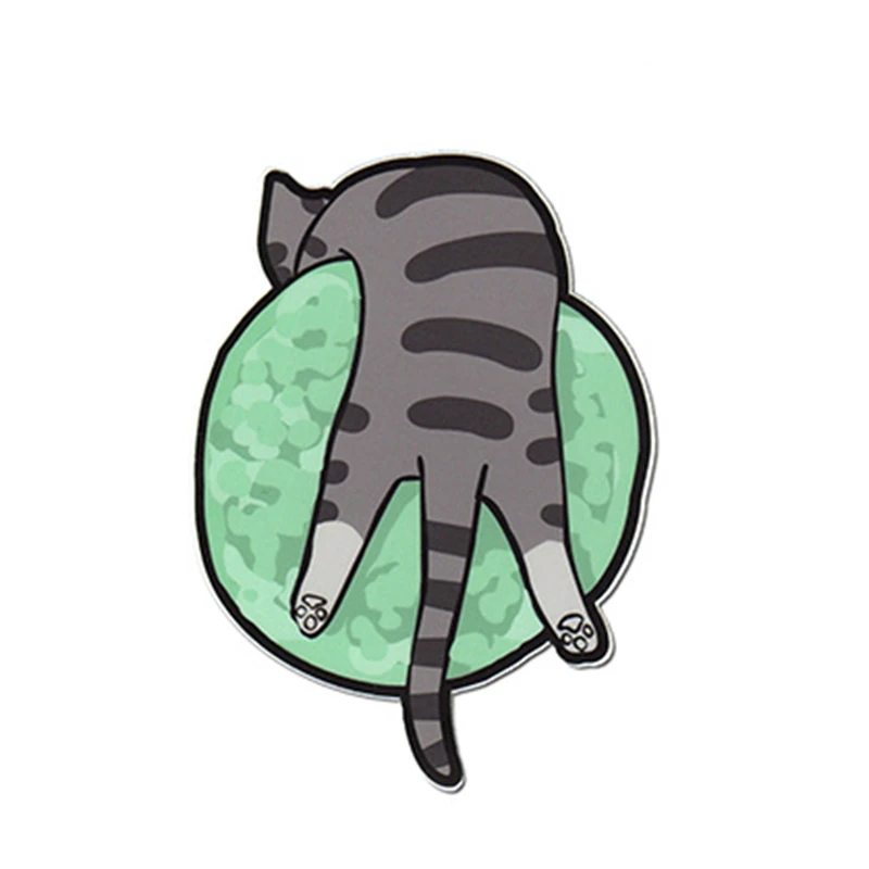 

Cute Kitten Cartoon Color Car Stickers PVC Bumper Window Motorcycle Laptop Decoration Accessories Auto Decals Waterproof Anti-UV