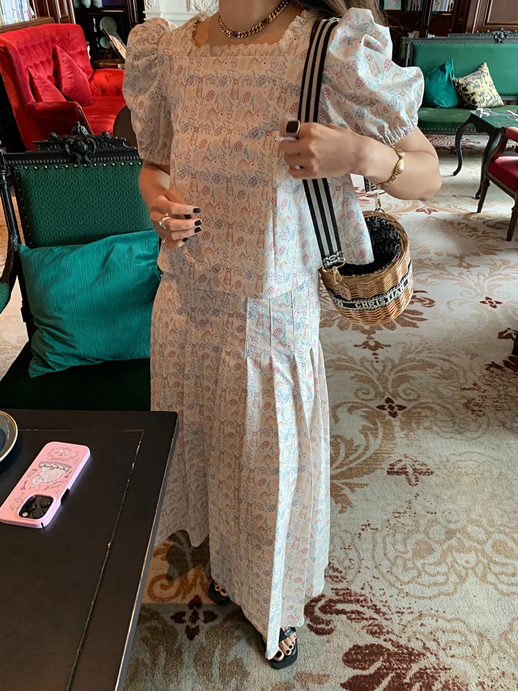 Falling Qijie Интернет-знаменитости комплект для маленьких мужчин топ с короткими