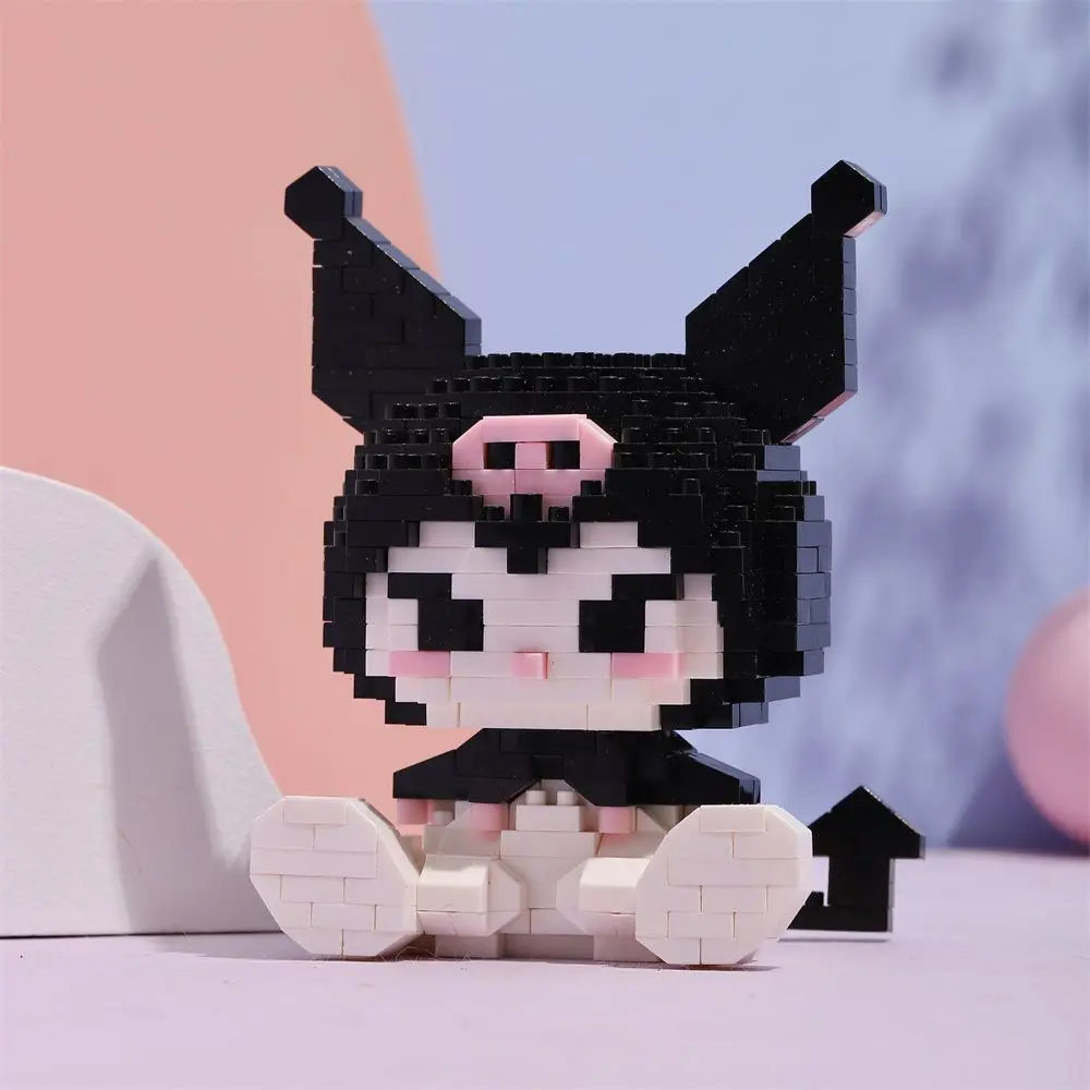 Новые мелкие сборные строительные блоки Kulomi Yuguigou Meileti 3 dstereoскопические Детские