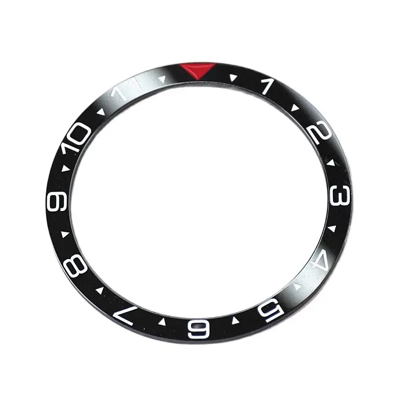 

High Quality Sub Gmt Style For Skx013 Ceramic Bezel Insert Watch Modified Od33.7mm Id28.2mm Scale Ring Insert Watch Parts