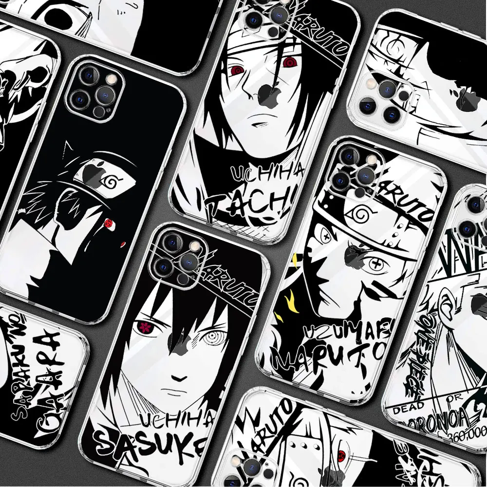 

Uchiha Itachi Naruto Case for Apple iPhone 13 11 Pro Max 12 Mini 8 7 Plus XR X XS Soft Phone Funda 6 6S SE Silicone Cover